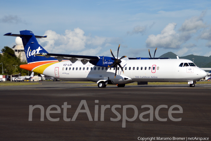 LIAT - Leeward Islands Air Transport ATR 72-600 (V2-LIH) | Photo 35225