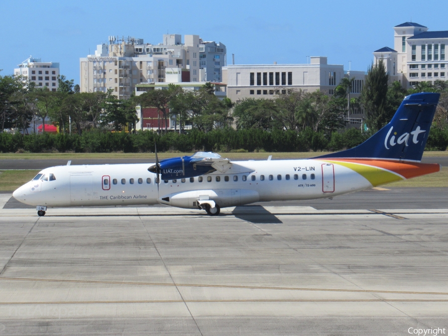 LIAT - Leeward Islands Air Transport ATR 72-600 (V2-LIN) | Photo 309789