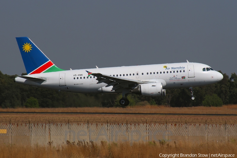 Air Namibia Airbus A319-112 (V5-ANN) | Photo 351789