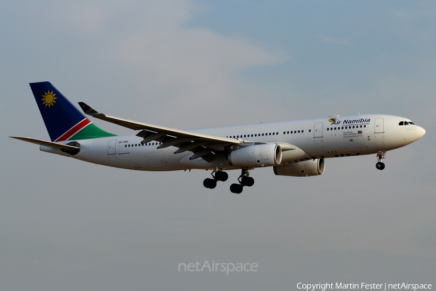 Air Namibia Airbus A330-243 (V5-ANO) | Photo 262576