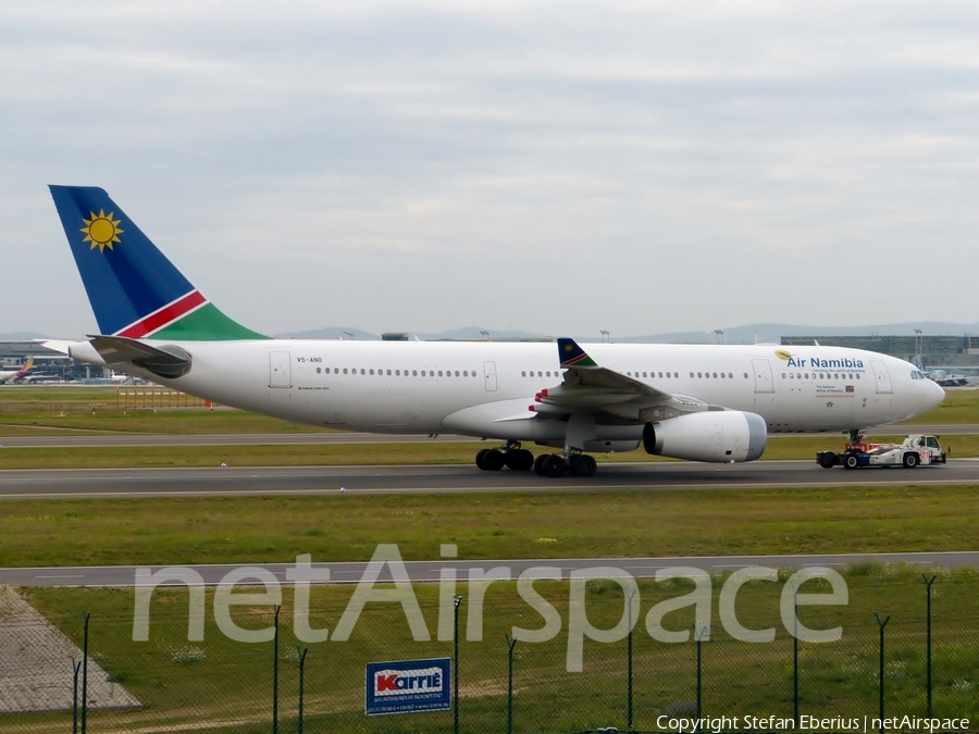 Air Namibia Airbus A330-243 (V5-ANO) | Photo 273854