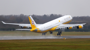 Royal Brunei Airlines Airbus A340-212 (V8-001) at  Hamburg - Fuhlsbuettel (Helmut Schmidt), Germany