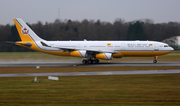 Royal Brunei Airlines Airbus A340-212 (V8-001) at  Hamburg - Fuhlsbuettel (Helmut Schmidt), Germany