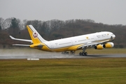 Royal Brunei Airlines Airbus A340-212 (V8-001) at  Hamburg - Fuhlsbuettel (Helmut Schmidt), Germany