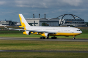 Royal Brunei Airlines Airbus A340-212 (V8-001) at  Hamburg - Fuhlsbuettel (Helmut Schmidt), Germany