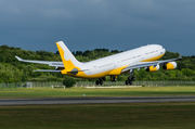 Royal Brunei Airlines Airbus A340-212 (V8-001) at  Hamburg - Fuhlsbuettel (Helmut Schmidt), Germany