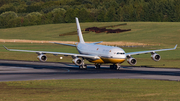 Royal Brunei Airlines Airbus A340-212 (V8-001) at  Hamburg - Fuhlsbuettel (Helmut Schmidt), Germany