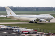 Brunei Sultan's Flight Boeing 747-430 (V8-ALI) at  Hamburg - Fuhlsbuettel (Helmut Schmidt), Germany