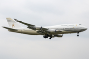 Brunei Sultan's Flight Boeing 747-430 (V8-ALI) at  Hamburg - Fuhlsbuettel (Helmut Schmidt), Germany