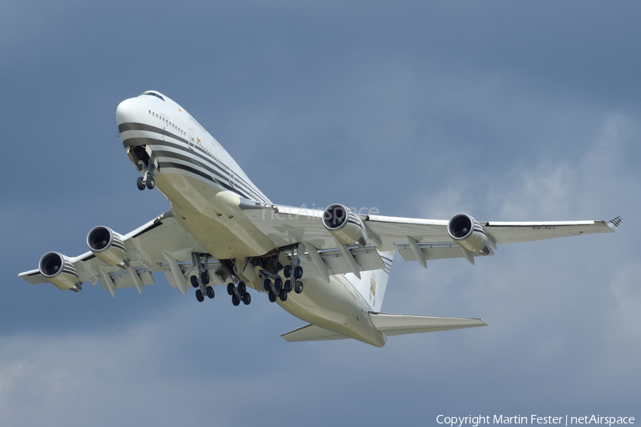 Brunei Sultan's Flight Boeing 747-430 (V8-ALI) | Photo 104455
