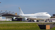 Brunei Sultan's Flight Boeing 747-430 (V8-ALI) at  Hamburg - Fuhlsbuettel (Helmut Schmidt), Germany