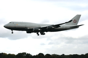 Brunei Sultan's Flight Boeing 747-430 (V8-ALI) at  Hamburg - Fuhlsbuettel (Helmut Schmidt), Germany