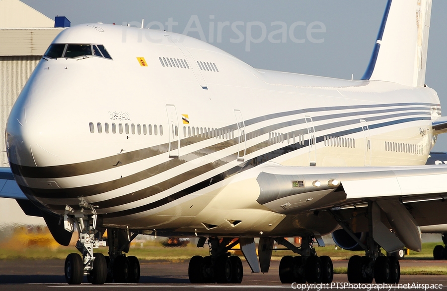 Brunei Sultan's Flight Boeing 747-430 (V8-ALI) | Photo 50310