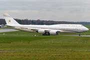 Brunei Sultan's Flight Boeing 747-8LQ(BBJ) (V8-BKH) at  Hamburg - Fuhlsbuettel (Helmut Schmidt), Germany