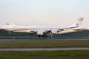 Brunei Sultan's Flight Boeing 747-8LQ(BBJ) (V8-BKH) at  Hamburg - Fuhlsbuettel (Helmut Schmidt), Germany