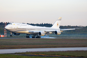 Brunei Sultan's Flight Boeing 747-8LQ(BBJ) (V8-BKH) at  Hamburg - Fuhlsbuettel (Helmut Schmidt), Germany