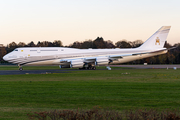 Brunei Sultan's Flight Boeing 747-8LQ(BBJ) (V8-BKH) at  Hamburg - Fuhlsbuettel (Helmut Schmidt), Germany