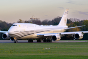 Brunei Sultan's Flight Boeing 747-8LQ(BBJ) (V8-BKH) at  Hamburg - Fuhlsbuettel (Helmut Schmidt), Germany