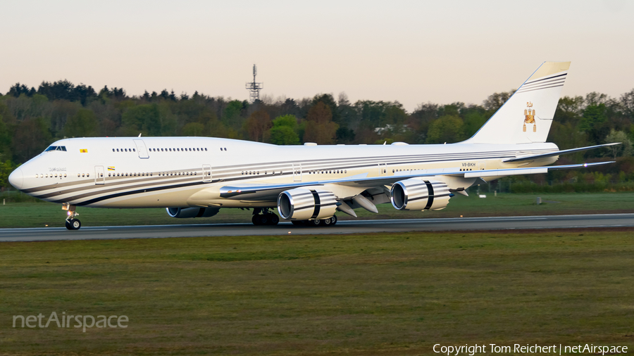 Brunei Sultan's Flight Boeing 747-8LQ(BBJ) (V8-BKH) | Photo 539512