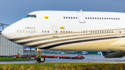 Brunei Sultan's Flight Boeing 747-8LQ(BBJ) (V8-BKH) at  Hamburg - Fuhlsbuettel (Helmut Schmidt), Germany