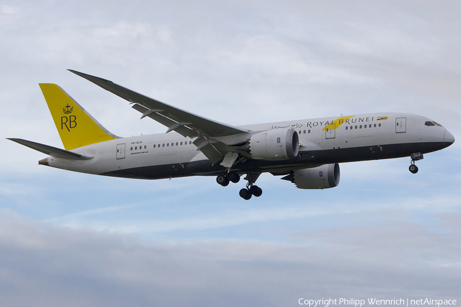 Royal Brunei Airlines Boeing 787-8 Dreamliner (V8-DLB) | Photo 116231