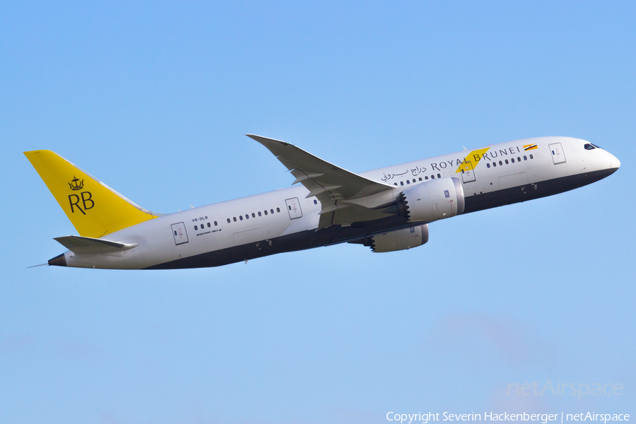 Royal Brunei Airlines Boeing 787-8 Dreamliner (V8-DLB) | Photo 205567