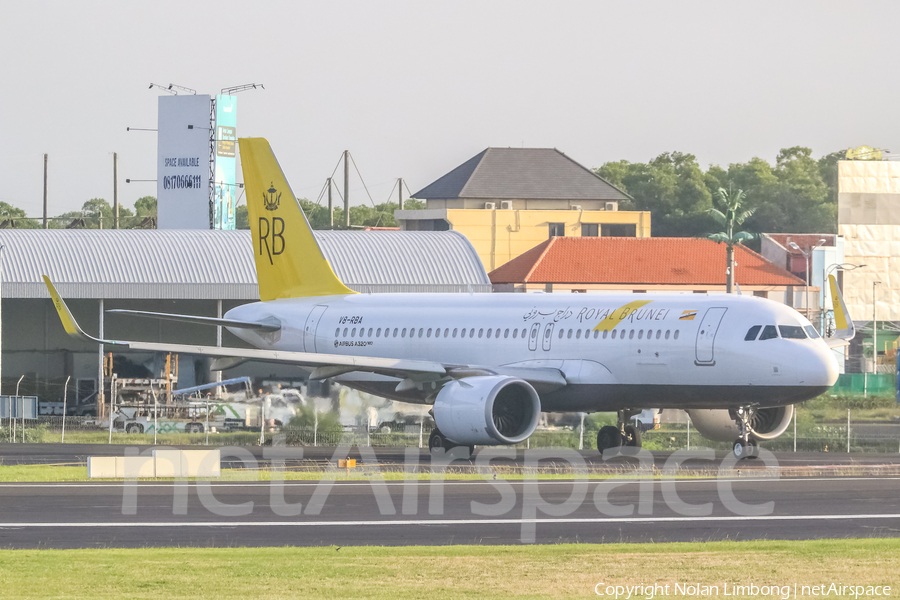 Royal Brunei Airlines Airbus A320-251N (V8-RBA) | Photo 468485