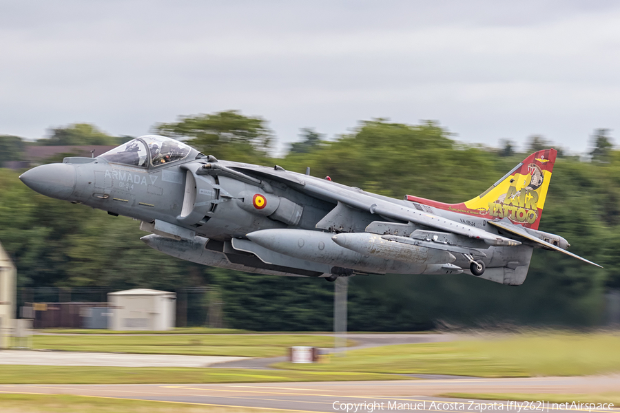 Spanish Navy (Armada Española) McDonnell Douglas AV-8B Harrier II + (VA.1B-24) | Photo 414810