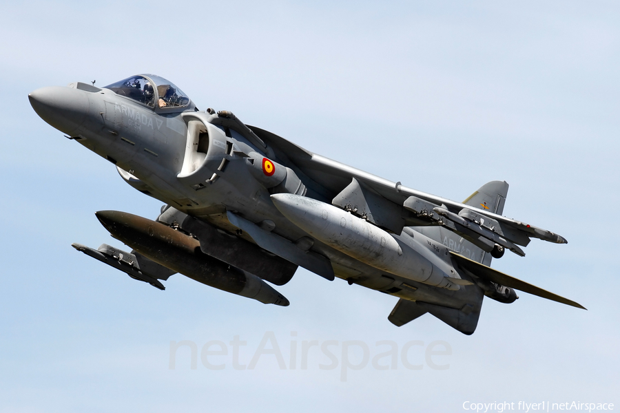 Spanish Navy (Armada Española) McDonnell Douglas AV-8B Harrier II + (VA.1B-24) | Photo 68685