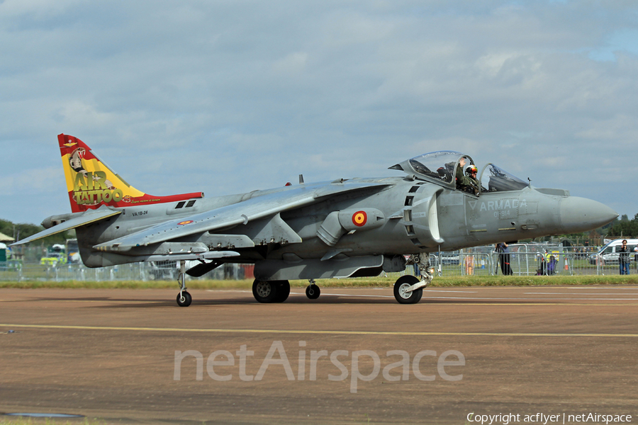 Spanish Navy (Armada Española) McDonnell Douglas AV-8B Harrier II + (VA.1B-24) | Photo 354863