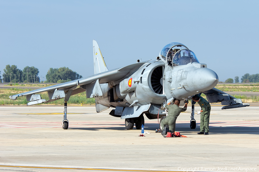 Spanish Navy (Armada Española) McDonnell Douglas EAV-8B Matador II+ (VA.1B-27) | Photo 269594