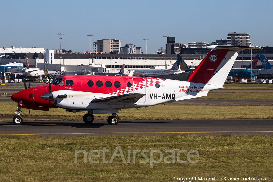 Ambulance Service of NSW Beech King Air B200C (VH-AMQ) | Photo 389807