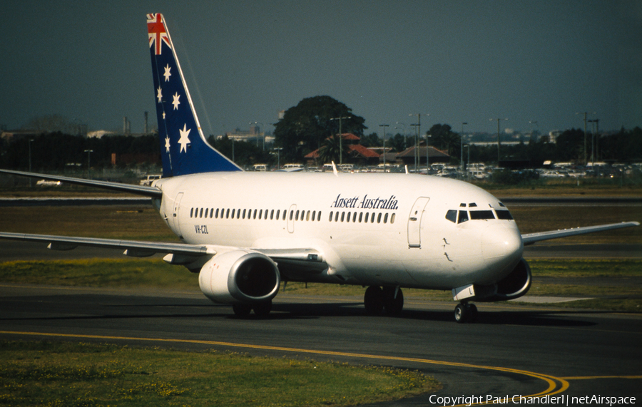 Ansett Australia Boeing 737-377 (VH-CZL) | Photo 72177