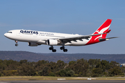 Qantas Airbus A330-202 (VH-EBD) at  Perth, Australia