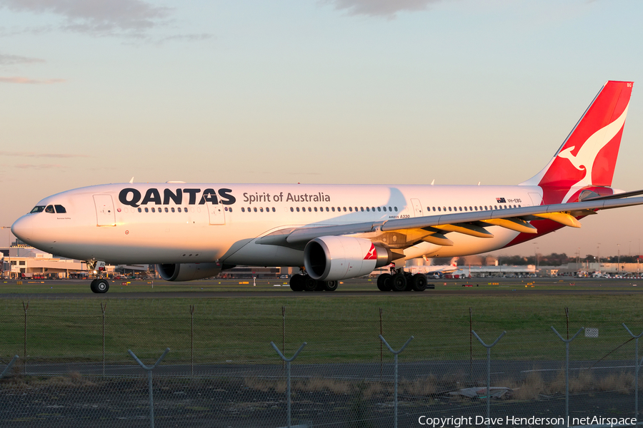 Qantas Airbus A330-203 (VH-EBG) | Photo 95357