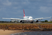 Qantas Airbus A330-203 (VH-EBI) at  Sydney - Kingsford Smith International, Australia