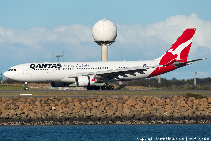 Qantas Airbus A330-203 (VH-EBI) | Photo 96281