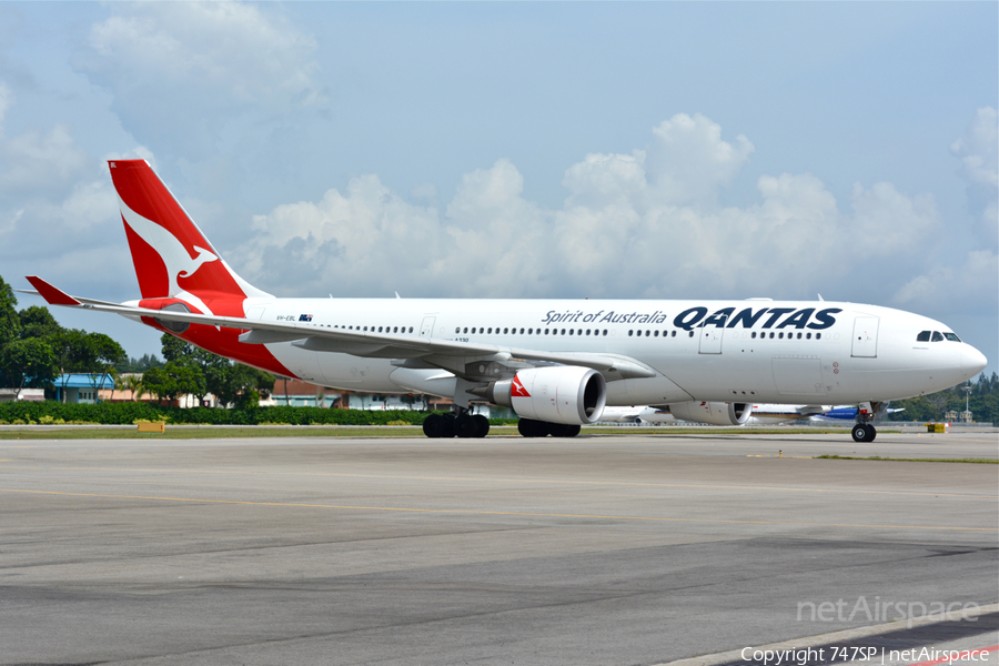 Qantas Airbus A330-203 (VH-EBL) | Photo 39812