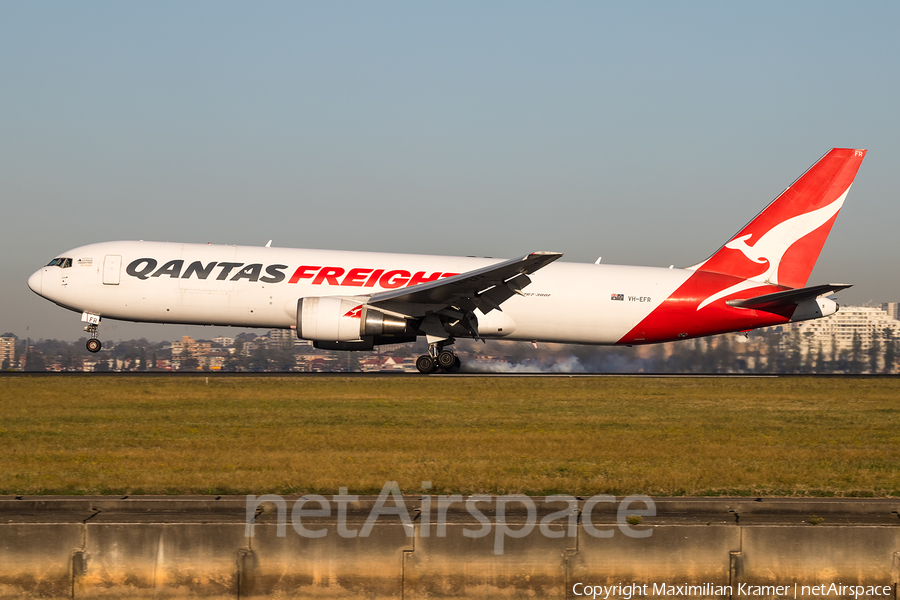 Qantas Freight Boeing 767-381F(ER) (VH-EFR) | Photo 390129