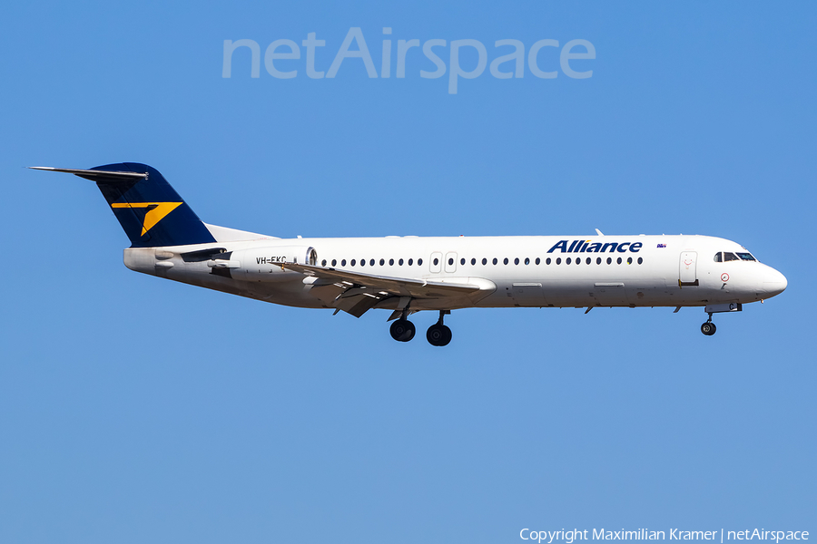 Alliance Airlines Fokker 100 (VH-FKC) | Photo 391656