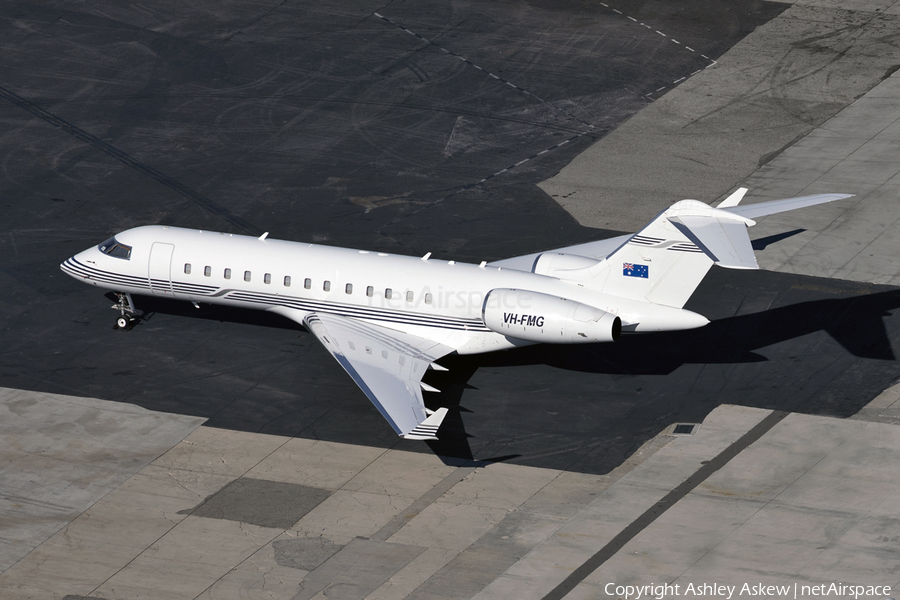 (Private) Bombardier BD-700-1A10 Global Express (VH-FMG) | Photo 288447