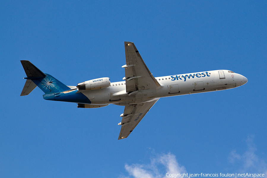 Skywest Airlines (Australia) Fokker 100 (VH-FNY) | Photo 106425