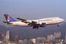 Ansett Australia Boeing 747-312 (VH-INH) at  Hong Kong - Kai Tak International (closed), Hong Kong