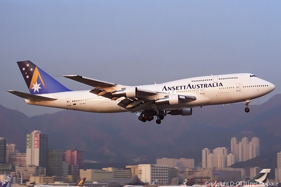 Ansett Australia Boeing 747-312 (VH-INH) | Photo 168829