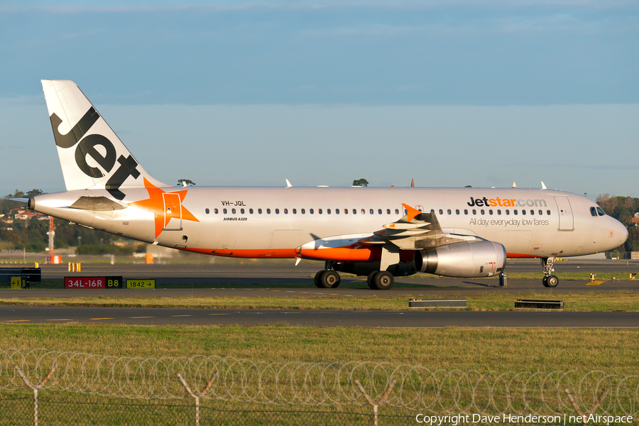 Jetstar Airways Airbus A320-232 (VH-JQL) | Photo 95427