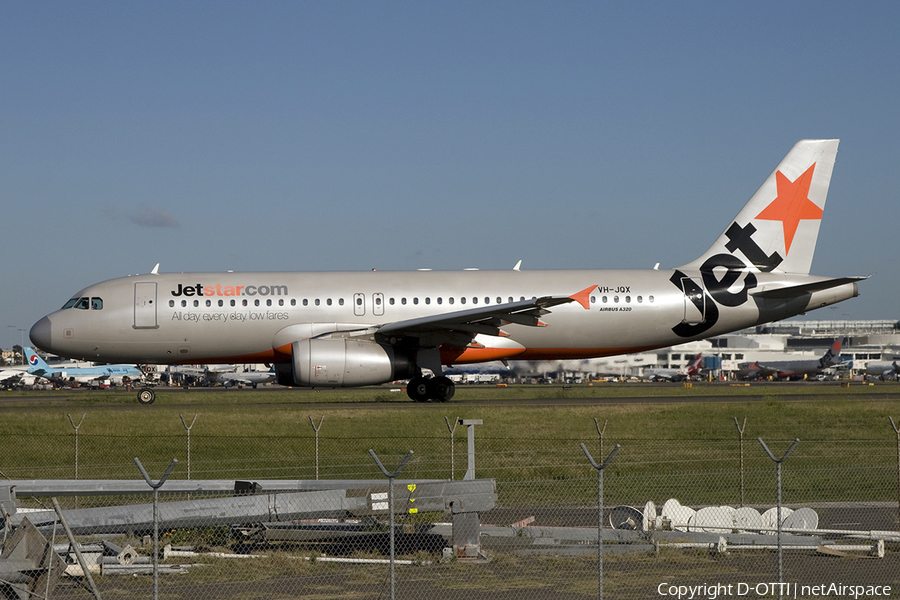 Jetstar Airways Airbus A320-232 (VH-JQX) | Photo 282727