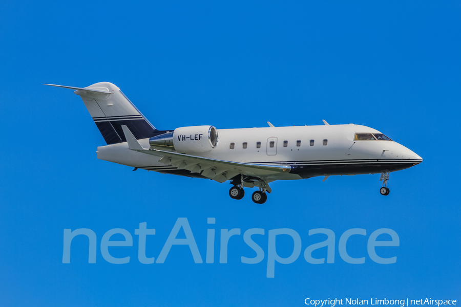 (Private) Bombardier CL-600-2B16 Challenger 604 (VH-LEF) | Photo 367371