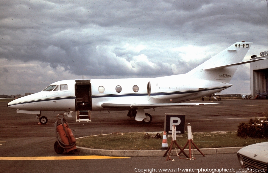 (Private) Dassault Falcon 10 (VH-MEI) | Photo 559686