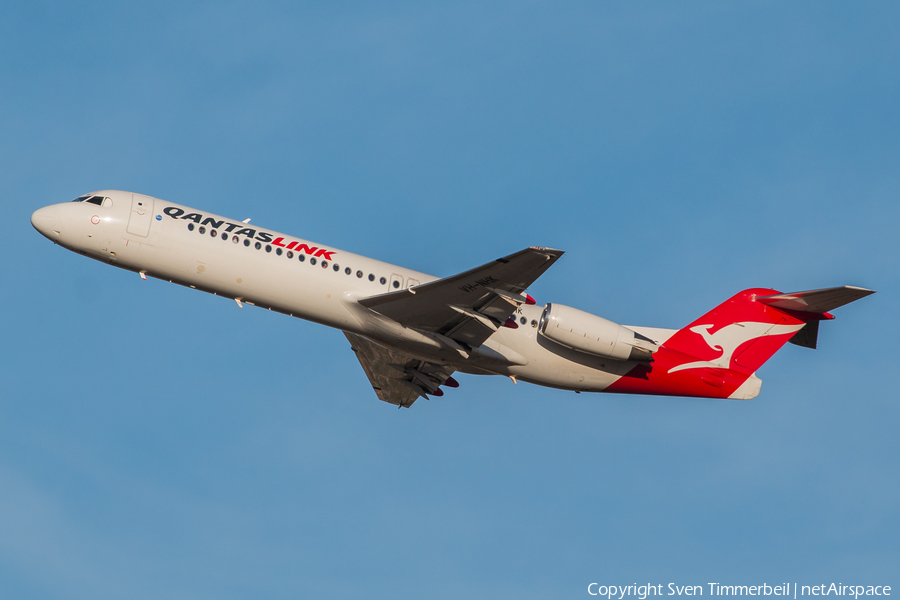 QantasLink (Network Aviation) Fokker 100 (VH-NHK) | Photo 284849