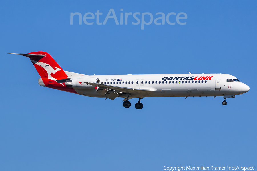 QantasLink (Network Aviation) Fokker 100 (VH-NHV) | Photo 391653